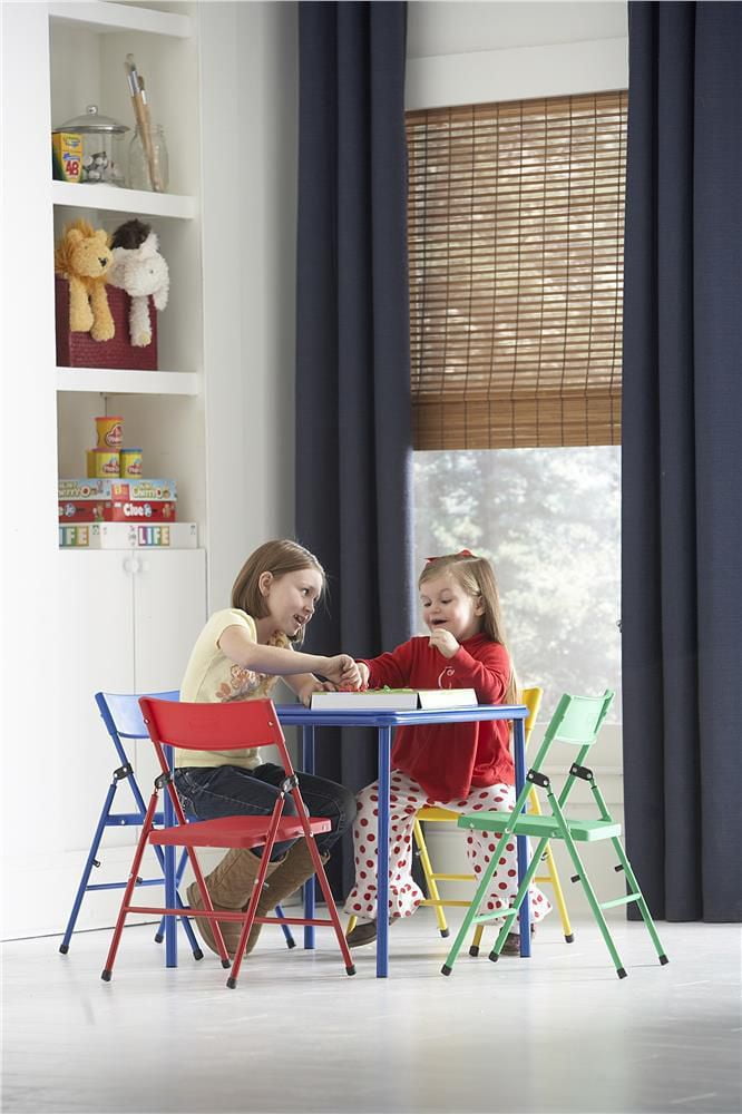 Chaise pliante sans pincement pour enfant Cosco Fuchsia Burst
