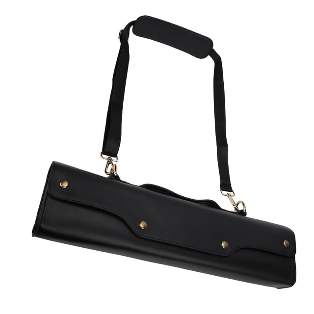 Flute Satchel,Flute Carrying Bag Hand Synthetic Leather Flute Bag Flute Storage Bag Multi-Functional