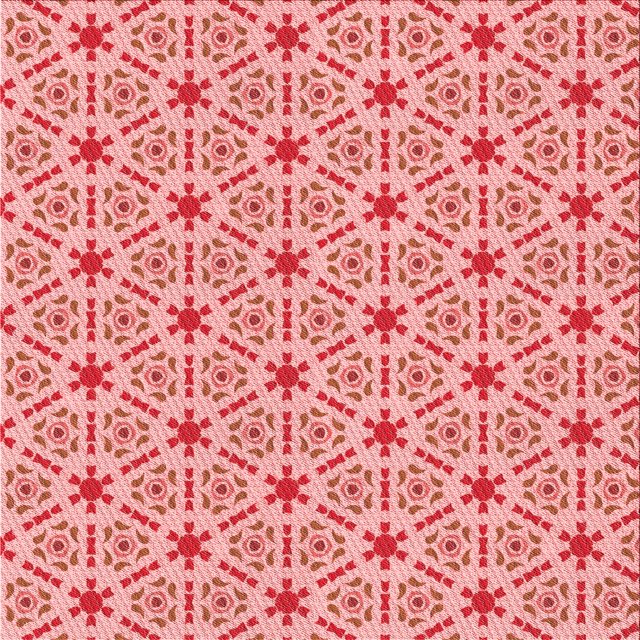 Ahgly Company Tapis d'Intérieur Lavable en Machine Carré Transitionnel Rose Pastel, 5 Pieds Carré