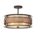 thumbnail image 1 of Quoizel Laguna Large Semi Flush Mount in Renaissance Copper, 1 of 6
