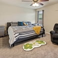 thumbnail image 4 of Chmadoxn Bathroom Rugs, Rugs for Living Room, Area Rug, Bath Mat Flower Bedroom Bedside Blanket-living Room Coffee Table Blanket- Window Fully Covered With Blanket And Against-slip Carpet Floor Rugs, 4 of 6