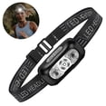 thumbnail image 2 of Lampe Frontale, Lampe Frontale à DEL Rechargeable, 5 Modes d'Éclairage avec Mode SOS Rouge, 500 Lumens, Lampe Frontale Réglable pour la Course, Phare Lampe de Poche Étanche IPX4 pour le Camping, la Chasse, le Cyclisme en Plein Air, 2 of 6
