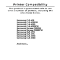 thumbnail image 4 of Zoomtoner Compatible Samsung CLP-415NW Samsung CLT-Y504S Cartouche de Toner laser Jaune, 4 of 5