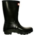 thumbnail image 2 of Hunter Original Short Rubber Rain Boot, Natural Rubber, Sherpa Lining, Non Slip Tread - 8M - Black, 2 of 3