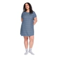 thumbnail image 2 of George Women's Plus Short-Sleeve Sleepshirt, 2 of 6
