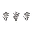 thumbnail image 1 of Transemion Glitter And Exquisite Stickers For Amazing Home Decor With Butterflies Various LK12 black 3Set, 1 of 6