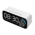 thumbnail image 1 of Pompotops Nouveau Haut-Parleur Bluetooth Miroir Intelligent Caisson de Basses Portable Mini Stéréo Mini Horloge Réveil Maison Carte Liquidation, 1 of 6