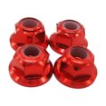 thumbnail image 1 of fastboy 4pcs/set Aluminum Alloy Nylon Wheel Lock Nut For 1/10 Axial SCX10 Crawler Crawler S Durability Red 1Set, 1 of 6