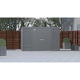 thumbnail image 2 of Arrow Select Steel Storage Shed, 10x4, Gris anthracite, 2 of 6