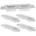 thumbnail image 4 of CRAFTHROU 5Pcs Stainless Steel Deadbolt Strike Plates for Interior Doors Reinforcement 14.5x0.3937in, 4 of 8