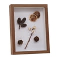 thumbnail image 2 of TopLLC Shadow Box Frame 6X4IN Memory Box Picture Frame Display Case For Bouquet Photos Keepsakes Medals Framed But Without Flowers on Clearance, 2 of 7