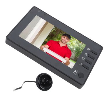 Visionneuse de Porte, Caméra de Porte Vidéo 1800mAh pour Surveillance