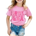 thumbnail image 1 of TZEWGL Tees For Kid Short Sleeve Graphic Prints Crew Neck Blouse For Kids size 4-5T, 1 of 4