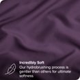 thumbnail image 3 of Bare Home Body Pillowcase - Zipper Closure - Ultra Soft - Double Brushed - Plum, 3 of 7