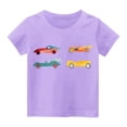 thumbnail image 4 of WRKEKC T-Shirts d'Été pour Garçons, T-Shirts Décontractés pour Garçons, T-Shirts Polyvalents Décontractés à Manches Courtes pour Enfants avec Motif Imprimé et Col Rond, 4 of 6