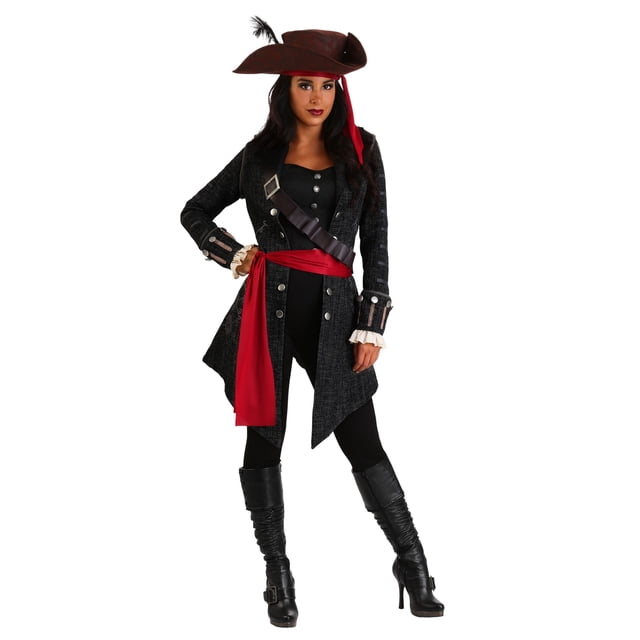 Women's Plus Size Fearless Pirate Costume