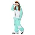 thumbnail image 4 of Chandail à Capuchon Femme Épais Chaud Longs Chandails pour Femmes Hiver Extérieur Tenue Décontractée, 4 of 9