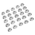 thumbnail image 2 of Flange Nut, Practical High Reliability Stainless Steel Hardware 25Pcs  For Greenhouse Supplies Accessories M6, 2 of 8