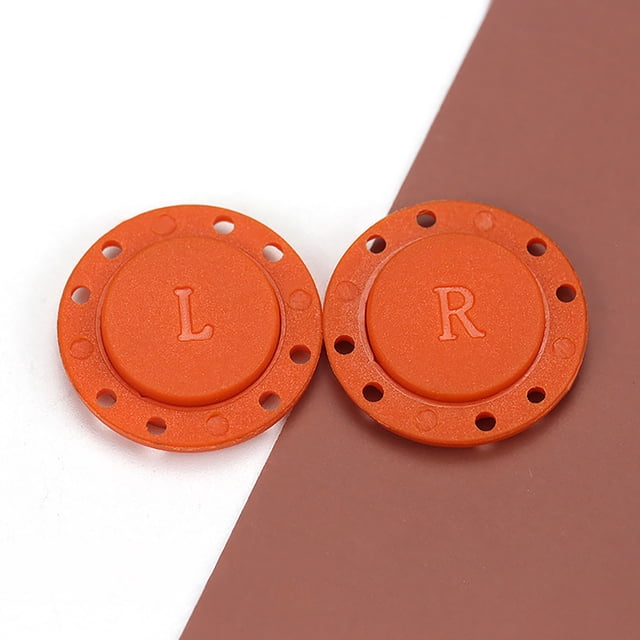 Qiopertar Magnetic Button, Heavy Duty Round Concealed Magnetic Snaps with Strong Magnet, Sew On Clothes Fasteners for Coat Cardigan Blazer