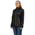 thumbnail image 4 of Swiss Tech Ladies Quilted Mixed Media Jacket, 4 of 5