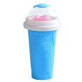 thumbnail image 1 of Generic "Quick-Freeze Blue Smoothie Cup - DIY Instant Ice Drink Maker with Reusable Silicone Design for Travel, Gym, and Home Use", 1 of 7