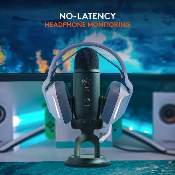 Blue Yeti USB Microphone for Recording, Streaming, Gaming