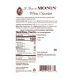 thumbnail image 5 of Monin Premium White Chocolate Syrup, Velvety Cocoa Butter & Creamy Vanilla Mixer, 750 mL (25.4 oz) Glass Bottles, Professional Bulk Case of 12, 5 of 5