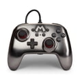 thumbnail image 1 of Manette câblée améliorée PowerA pour Nintendo Switch, Mario Silver, 1 of 8