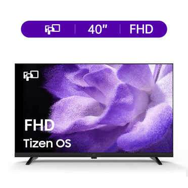 FPD Téléviseur Intelligent de 40 Pouces, Téléviseur DEL 1080p Full HD avec Tizen OS, Samsung TV Plus, Gaming Hub, Dolby Audio, HDR10, SmartThings, Miracast, Commande Vocale