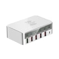 thumbnail image 1 of Wireless Phone Charger Wireless Fast Charging High-Definition Display Qc3.0 Fast Charging Head Intelligent Usb Mobile Phone Charger Multi Port Universal Socket Magnetic Phone Charger, 1 of 9