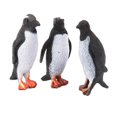thumbnail image 2 of Set of 8PCS Kids Animals Educational Props Fun Penguin Animal Model Figure Toy Gift Black and .5cm, 2 of 8
