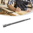 thumbnail image 3 of 150mm Long 6mm-19mm Hexagon Nut Driver Drill Bit Socket Wrench Extension Sleeve, 3 of 7