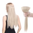 thumbnail image 1 of Fil Invisible Sans Clips Extensions de Cheveux Miracle Secrets Postiches Cheveux Synthétiques Soyeux, 1 of 6