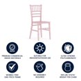 thumbnail image 4 of Chaise Chiavari en résine blanche pour enfants, 4 of 9