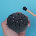 thumbnail image 4 of Boovnll Tool Kit, Mini Rain Drum 3-Inch 6-Tone Steel Tongue Drum Percussion Instrument Children's Drum Portable Small Drum with Storage Bag, Tool Set, Home Essentials, Household Essentials, 4 of 5