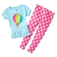 thumbnail image 1 of Carter's Ensemble Pyjama 2 Mcx en Coton pour Petites Filles - Singe Montgolfière - 4K, 1 of 1
