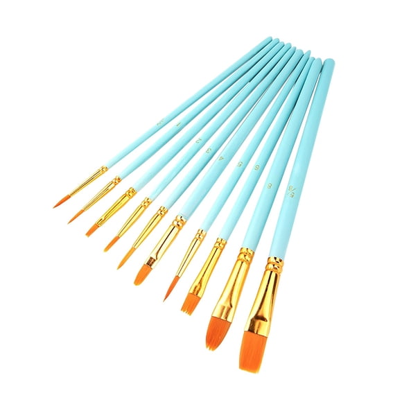 Clearance School Office Stationery Markers Juego De De De 10 Piezas Juego De De Pinceles Para Todo Propósito De Acuarela En Miniatura Artista Profesional De Pintur