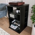 thumbnail image 4 of Nexera Jasper 4-Shelf Audio Tower Bookcase, 4 of 6