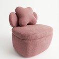thumbnail image 1 of Modern Swivel Accent Chair with Storage - Soft Smooth Upholstery - Ergonomic Bucket Seat - 360° Rotating Lounge Chair, High Weight Capacity, Easy Assembly for Living Room, Bedroom, Office, 1 of 5