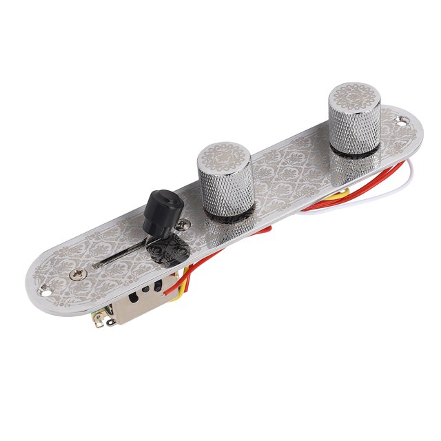 Pre Wiring Electric Guitar Control Plate 3 Way Prewired Loaded Control Plate With Wiring Harness For Guitarists