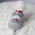 thumbnail image 3 of CBFFDC Letter Print Pet Clothes Adorable Letter Print Pet T shirts Threaded Neckline Two Legged Design Soft Comfortable Summer Puppy Clothes, 3 of 6