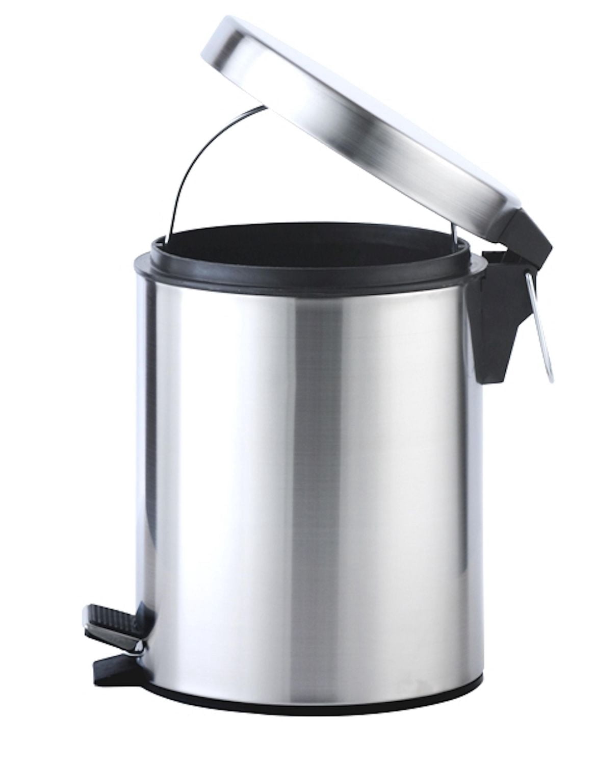 Poubelle ronde avec pédale de 5L