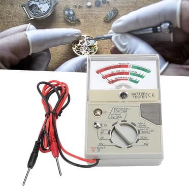 Testeur Universel de Batterie Bouton Testeur de Pile Testeur d'Affichage Numérique Testeur d'Autonomie de Pile Testeur de Pile Numérique pour Pile Bouton 9V 1.5V