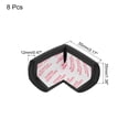 thumbnail image 2 of Lot de 8 Protège-Coins Souples, Mousse de Caoutchouc pour l'Étanchéité des Meubles, Bords de Protection d'Angle pour Table de Foyer, Noir, 2 of 6
