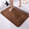 thumbnail image 3 of EGNMCR Outdoor Rug Bathroom Rugs Rugs for Living Room Flocking Microfiber Printed Carpet, Bathroom Floor Mat, Toilet Mat, Quick Drying Foot Mat, Bathroom Water Absorbing Door Mat a carpet, 3 of 4