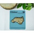 thumbnail image 3 of USA North Carolina State Map Wooden Magnet Souvenir Fridge Magnet Gift, 3 of 4