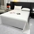 thumbnail image 2 of Sentmoon Twin Bed Sheets Bed Sheets Queen Size Strong Elastic Solid Color Ease Friendly Washable Sheets Luxurious Silk Bedding, 2 of 7