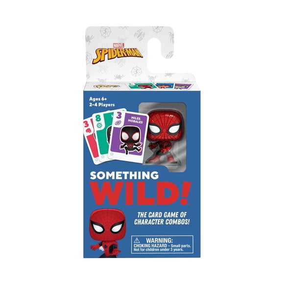 Funko Games QUELQUE CHOSE DE SAUVAGE ! MARVEL – SPIDER-MAN
