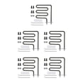 thumbnail image 2 of Youkk Optimal Performance With Electric Smoker Heating Element Wear Resistance 5Set, 2 of 6