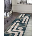 thumbnail image 1 of ECARPET Erisa Contemporary Runner Rug for Living Room, Bedroom, Dining Room, Entrance, Hallway and More., 1 of 9